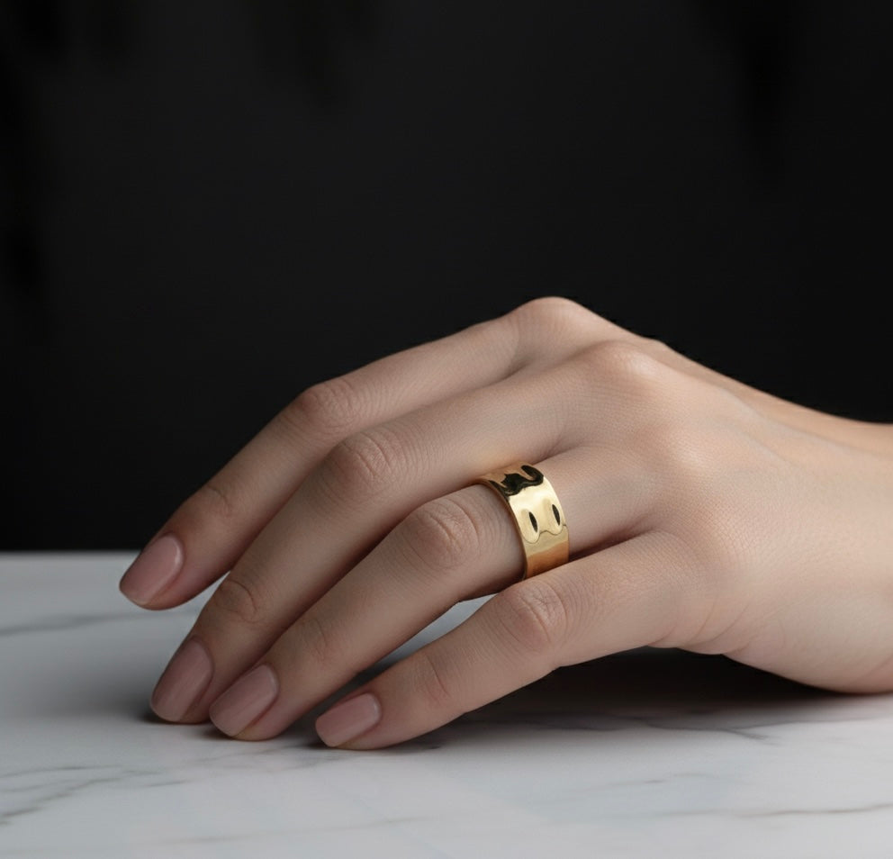 Anillo Dominion - Autoridad y Diseño Vanguardista