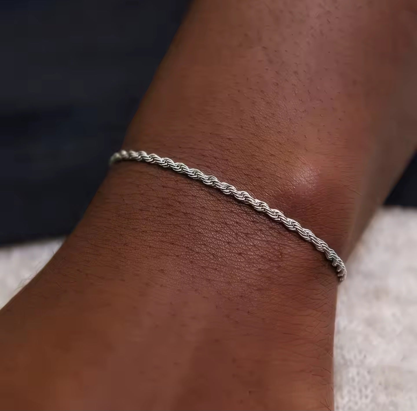 Pulsera Core - Brazalete de Eslabones Esenciales en Acero