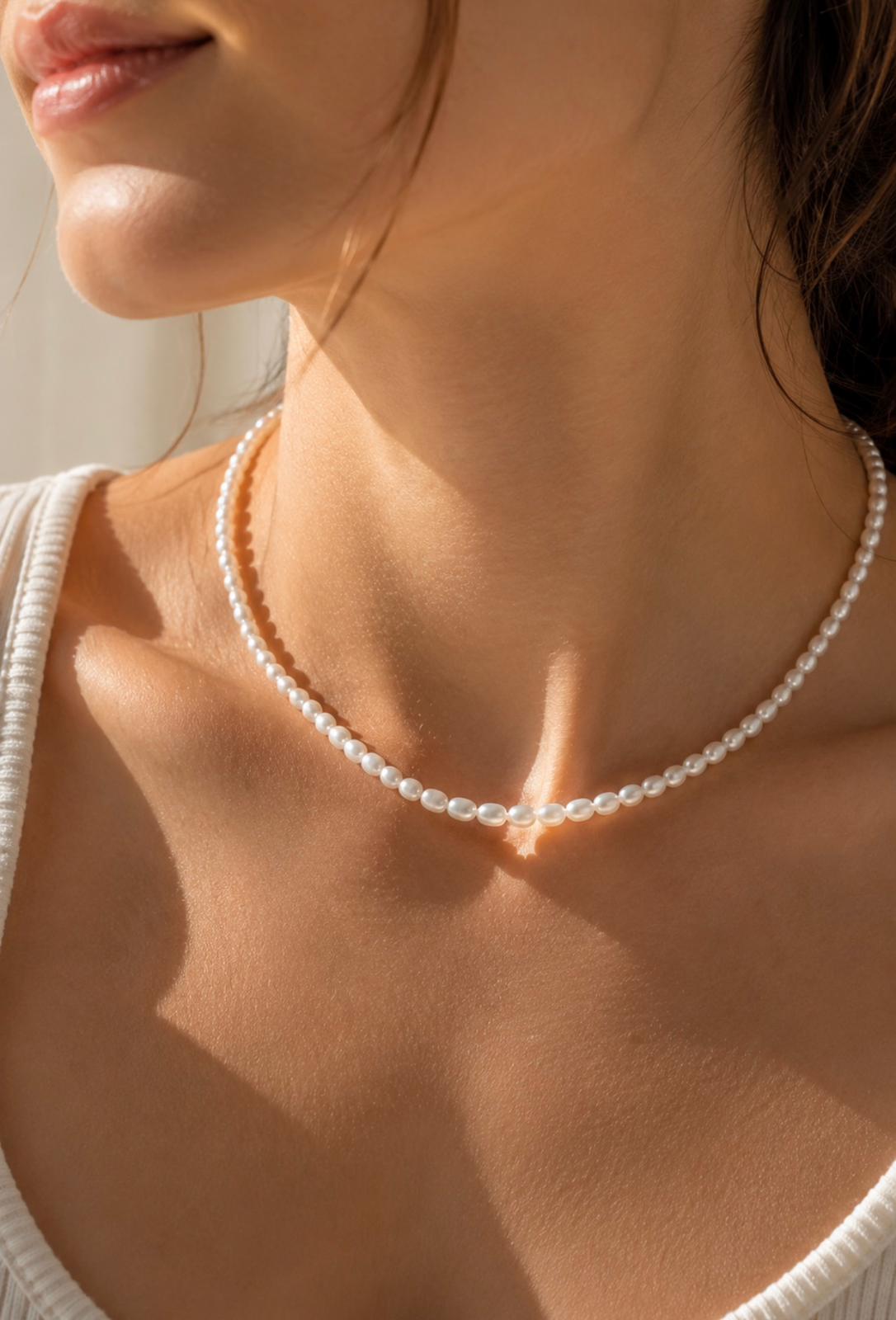 Collar Mare Pearl – Perlas y Acero Inoxidable