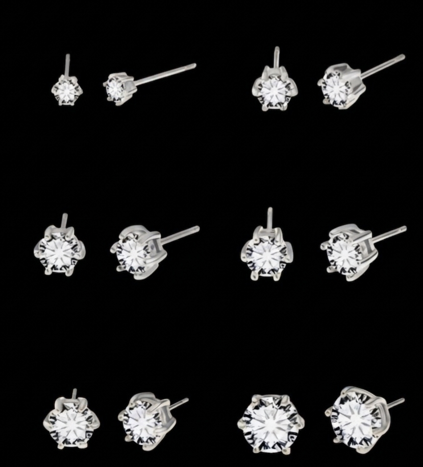 Pendientes Edge - Geometría y Ángulos de Luz