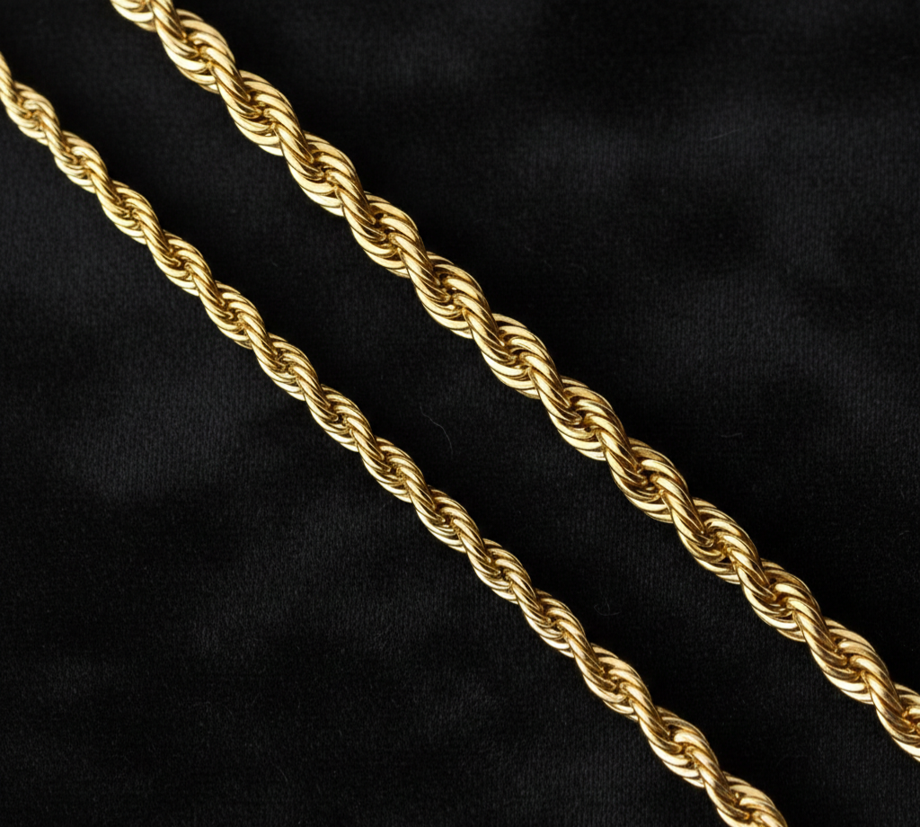 Collar Core - Cadena de Acero Quirúrgico de Alta Resistencia