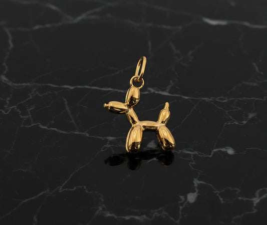 Dije "Leal" - Charm Teckel en Acero Quirúrgico