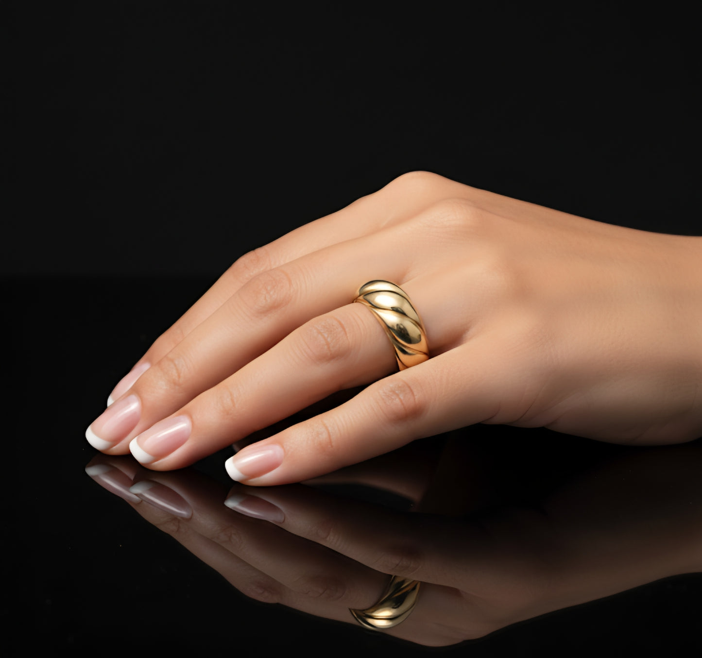 Anillo Elanen Slim - Alianza Elegante de Diseño Minimalista