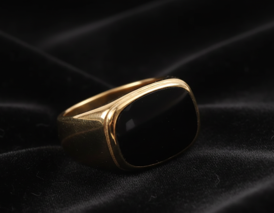 Anillo Dual - Equilibrio y Dualidad - acero inoxidable 316L