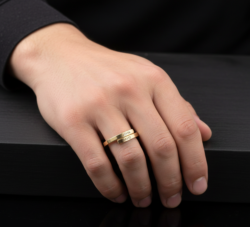 Anillo Code - Tu Mensaje Cifrado Personalizable