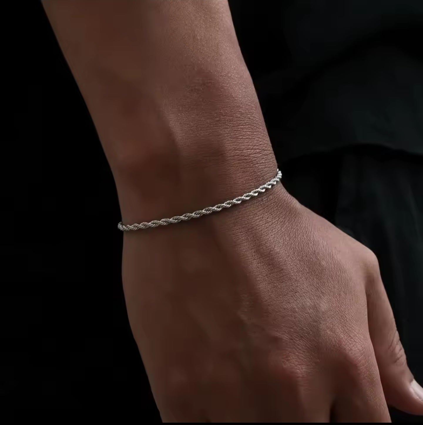 Pulsera Core - Brazalete de Eslabones Esenciales en Acero